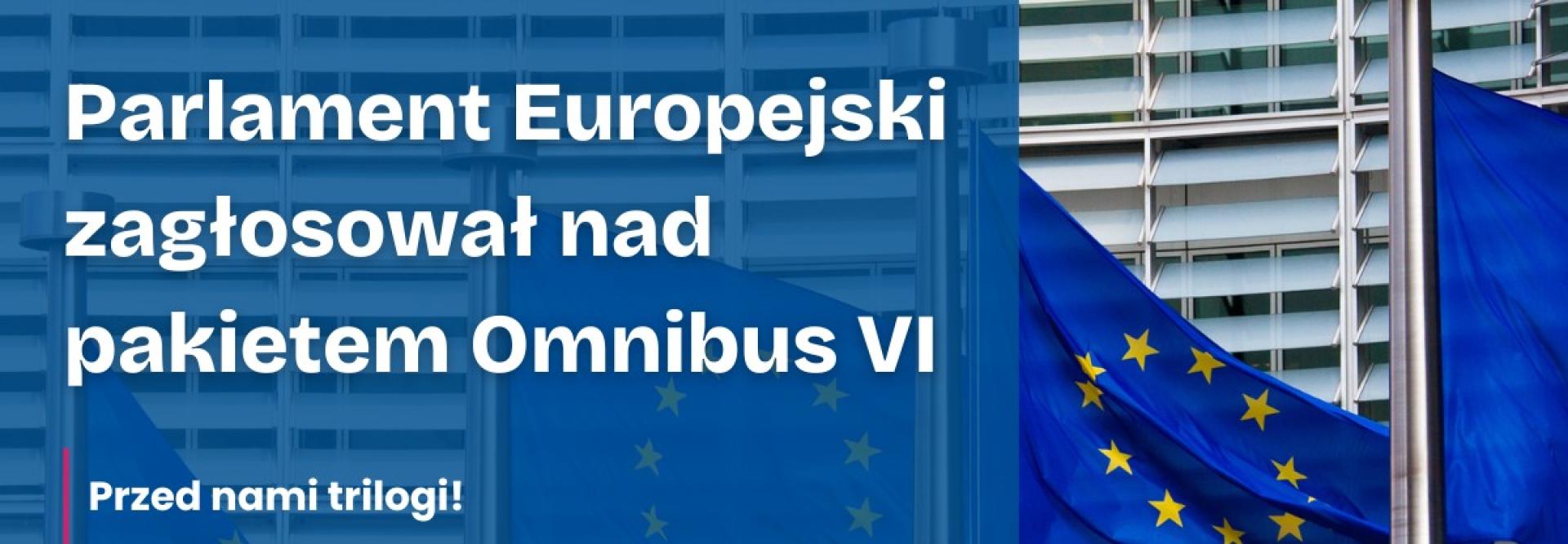 Parlament Europejski zagłosował nad pakietem Omnibus VI.  Przed branżą kosmetyczną trilogi